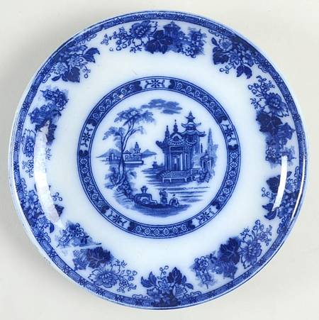 Madras (Transferware, No Trim) Saucer