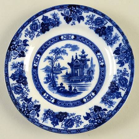 Madras (Transferware, No Trim) Small Bread & Butter Plate