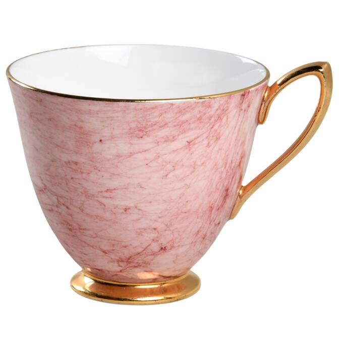 Gossamer Pink Footed Cup by Royal Albert