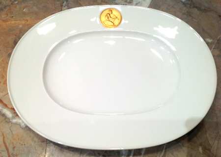 Arcadia 14" Oval Serving Platter