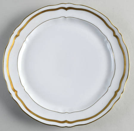 Marie Antoinette Gold on White by Raynaud