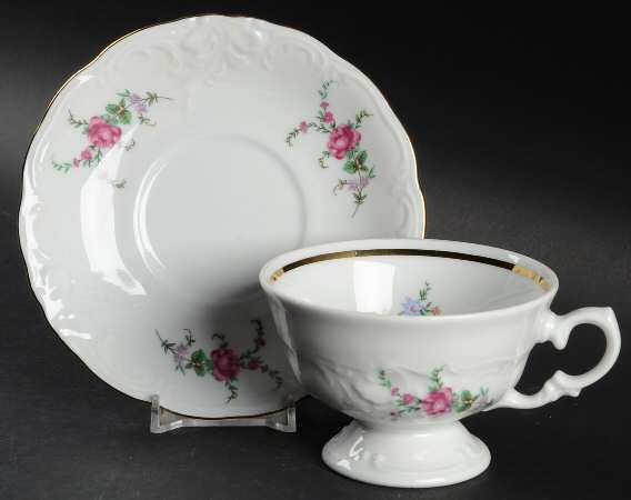 RKT3 Footed Cup & Saucer Set