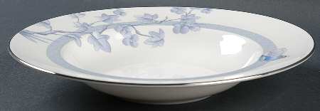 Kimono Large Rim Soup Bowl