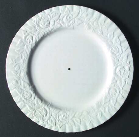 Old English Garden (Gold Trim) Round Serving Plate with Handle (DP)