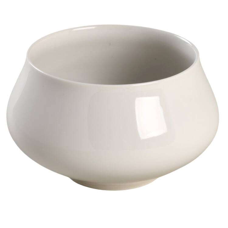Arcadia Cream--White Mini Open Sugar Bowl