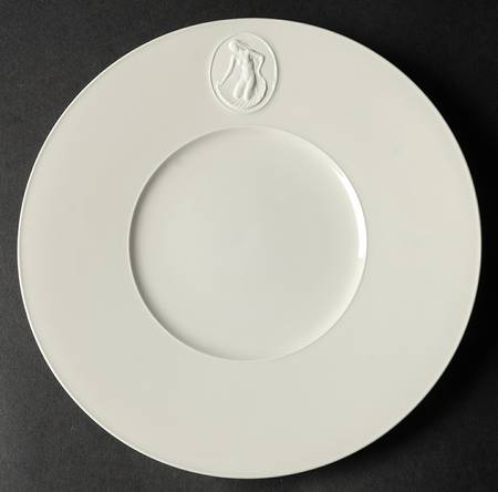 Arcadia Cream--White Salad Plate