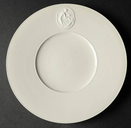 Arcadia Cream--White Salad Plate