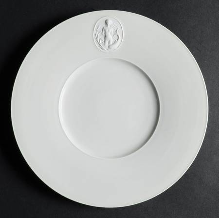 Arcadia Cream--White Salad Plate