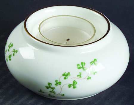 Trellis Shamrock Giftware Candle Votive