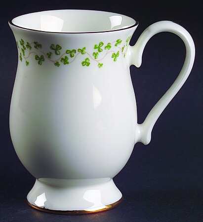 Trellis Shamrock Giftware Nursery Mug