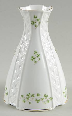 Trellis Shamrock Giftware 5" Bud Vase