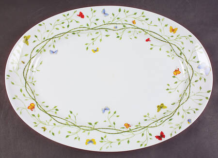 Histoire Naturelle 16" Oval Serving Platter