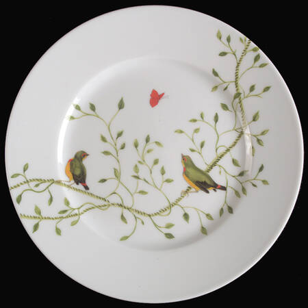 Histoire Naturelle Dessert Luncheon Plate