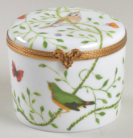 Histoire Naturelle Round Hinged Box