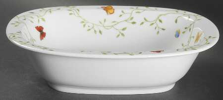 Histoire Naturelle 10" Oval Vegetable Bowl