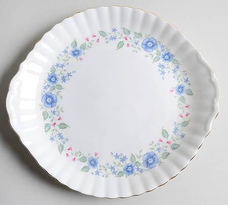 Meadowcroft Handled Cake Plate
