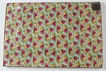 Old Country Roses Chintz Collection Corkboard Placemat - Set of 4
