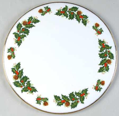 Yuletide (Smooth) Cake Plate