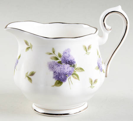 Lilac Lane Platinum Creamer