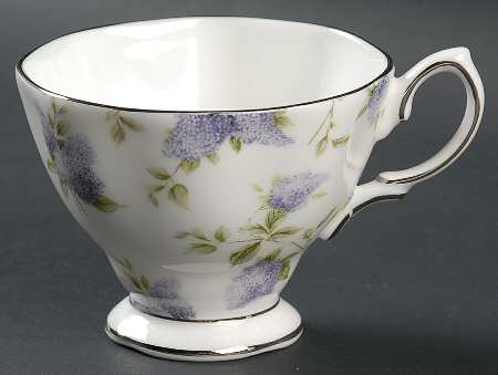 Lilac Lane Platinum Footed Cup