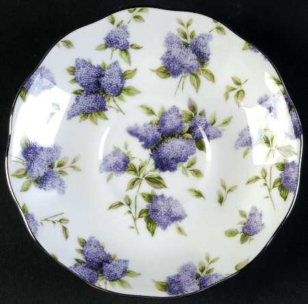 Lilac Lane Platinum Saucer