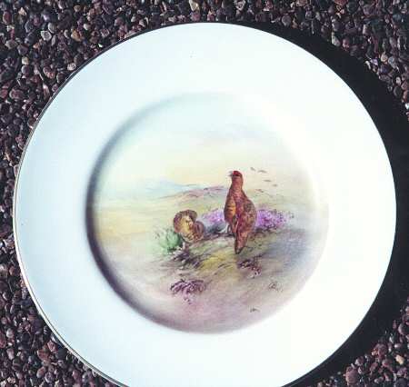 Red Grouse by Royal Worcester