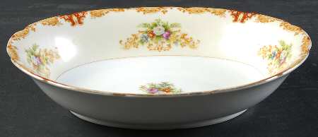 REM8 10" Oval Vegetable Bowl by Rembrandt