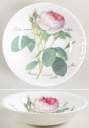 Redoute Roses Oatmeal Bowl