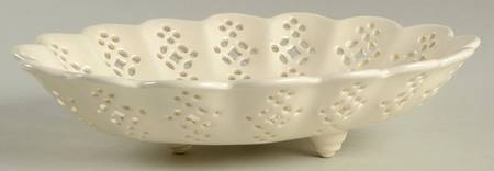 Occasions 8" Pierced Oval Bowl