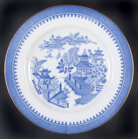 Blue Willow (B750 Gold Trim) by Royal Worcester