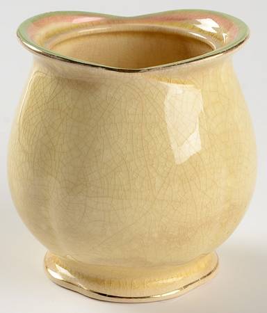 Tiger Lily Cream Sugar Bowl No Lid