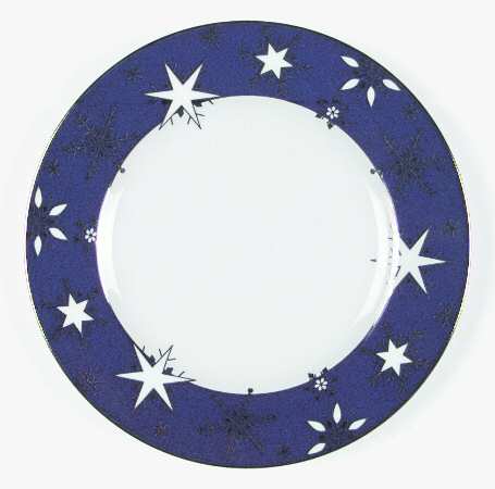 Platinum Snowflakes by Royal Worcester