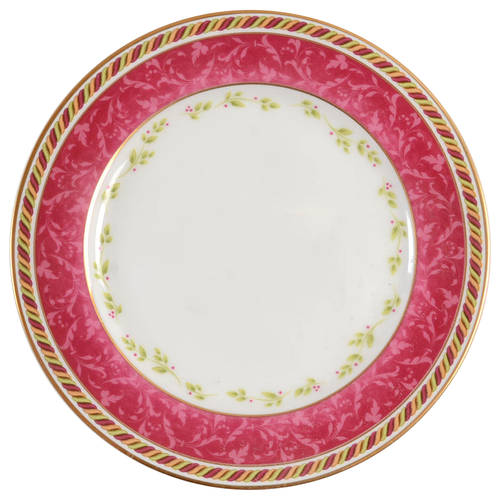 Seasons of Colour Red Bread & Butter Plate