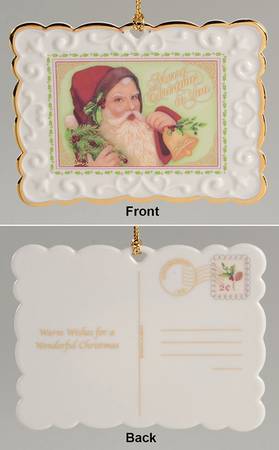 Seasons of Colour Red Ceramic Postcard