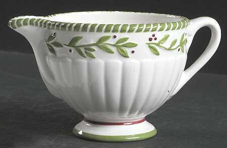 Seasons of Colour Red Sculpted Creamer