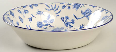 Spring Garden 9" Round Vegetable Bowl