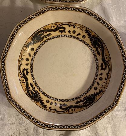 Ming (Black) Coupe Soup Bowl