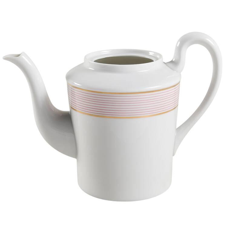 Crinoline Pink Teapot No Lid by Raynaud