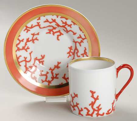 Cristobal Flat Demitasse Cup & Saucer Set