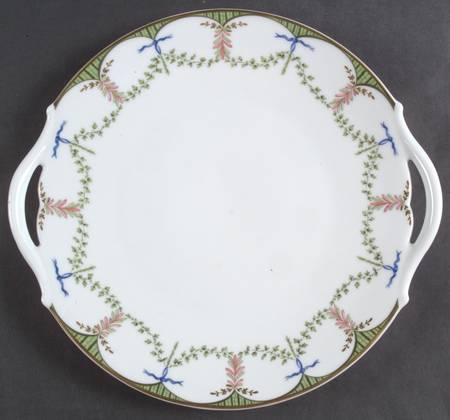 Festivites Handled Cake Plate