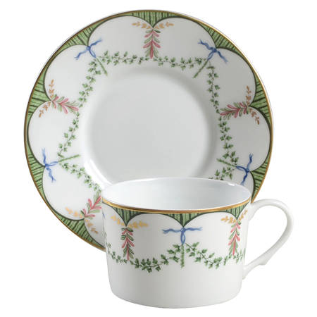 Festivites Flat Cup & Saucer Set