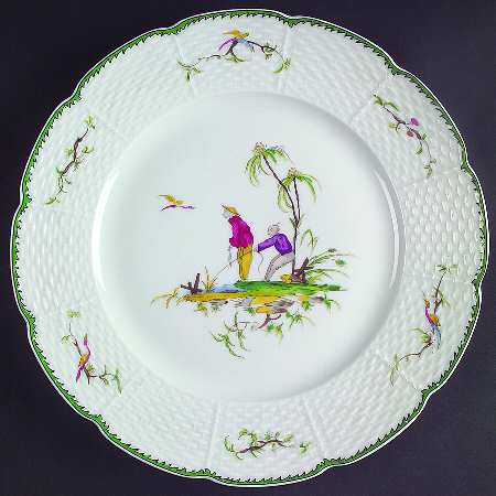 Si Kiang Large Dinner Plate