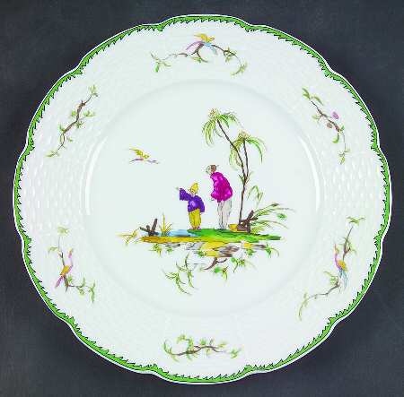 Si Kiang Dessert Luncheon Plate