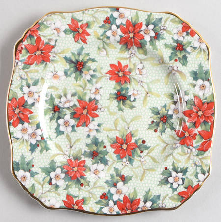 Christmas Chintz (Earthenware, Circa1995) Bread & Butter Plate