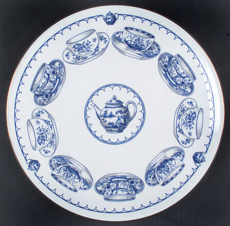 Cup of Cups Cake Plate