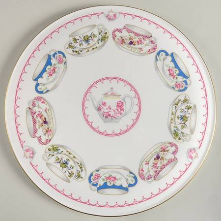 Cup of Cups Cake Plate