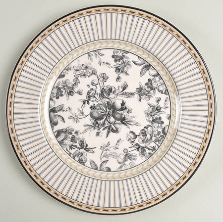 Provence Noir Salad Plate