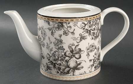 Provence Noir Teapot No Lid