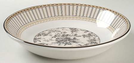 Provence Noir 9" Individual Pasta Bowl