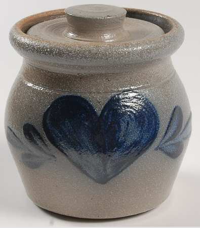 Heart Sugar Bowl & Lid